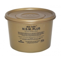 Gold Label MSM Plus Powder for Horses 500 Grams